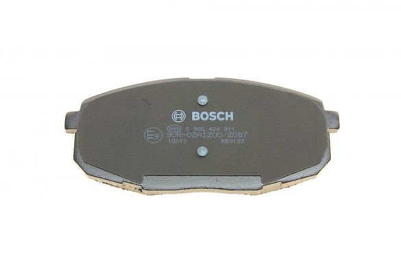 Колодки гальмівні (передні) Hyundai i30 07-12/Kia Cee'd 06-/Carens 02-/Cerato 09-/Soul 14- 0 986 424 811 фото