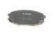 Колодки гальмівні (передні) Hyundai i30 07-12/Kia Cee'd 06-/Carens 02-/Cerato 09-/Soul 14- 0 986 424 811 фото 7