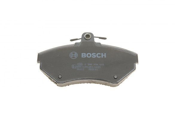Колодки гальмівні (передні) Seat Cordoba/Ibiza/VW Caddy/Golf/Polo 91-04/Passat B3/B4 88-97 0 986 494 010 фото