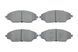 Колодки тормозные (передние) Chevrolet Aveo 11- 0 986 494 917 фото 2