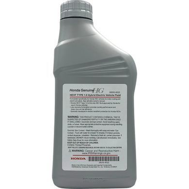 Трансмиссионное масло Acura / Honda HEVF-Type 1.0 (08200-9022) 082009022 фото
