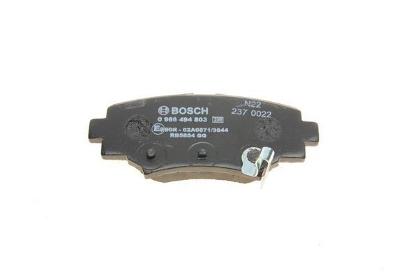 Колодки тормозные (задние) Mazda 3 13- 0 986 494 803 фото