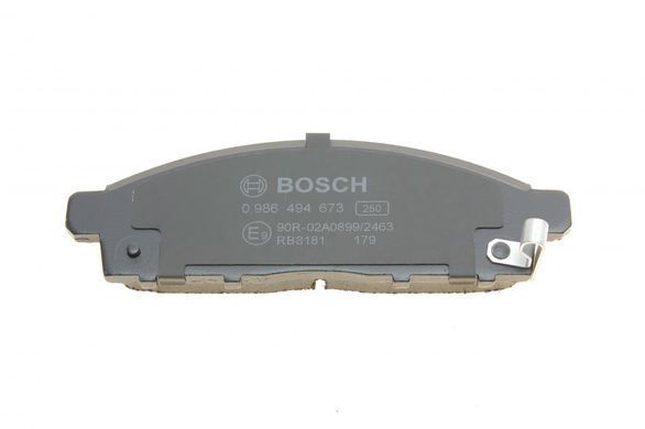 Колодки тормозные (передние) Nissan NV200 10- 0 986 494 673 фото