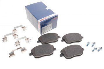 Колодки гальмівні (передні) Seat Cordoba/Ibiza IV/VW Polo/Skoda Fabia 99-15/Roomster 06-15 0 986 424 829 фото