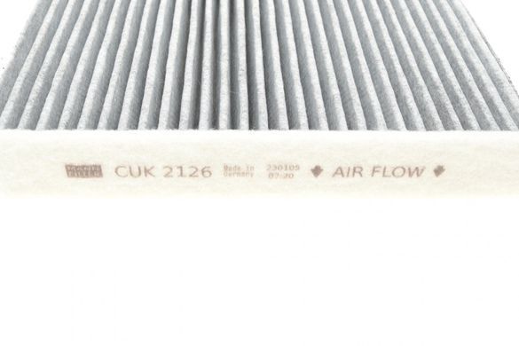 Фільтр салону Citroen C3 09-/C4 Cactus/Peugeot 2008 13-/207 06-15/208 12- (к-кт 2шт.) (вугільний) (MANN CUK 21 000-2) CUK 21 000-2 фото