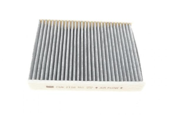 Фільтр салону Citroen C3 09-/C4 Cactus/Peugeot 2008 13-/207 06-15/208 12- (к-кт 2шт.) (вугільний) (MANN CUK 21 000-2) CUK 21 000-2 фото