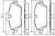 Колодки тормозные (передние) BMW 1 (E81/E82/E87/E88) 04-13/2 (F45) 14-18 0 986 495 251 фото 3