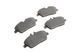 Колодки тормозные (передние) BMW 1 (E81/E82/E87/E88) 04-13/2 (F45) 14-18 0 986 495 251 фото 10