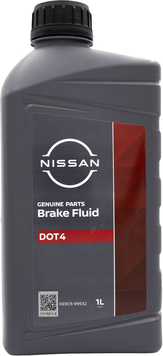 Оригінальна гальмівна рідина Nissan Brake Fluid DOT4 1 л (KE90399932) KE90399932 фото