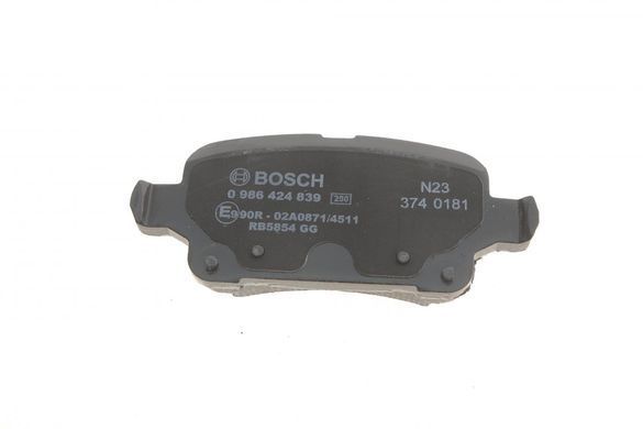 Колодки гальмівні (задні) Chevrolet Volt/Opel Astra K 15- 0 986 424 839 фото