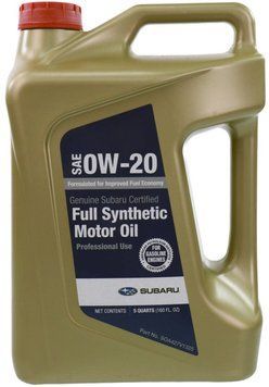 Моторное масло Subaru 0W20 4,73 л (SOA427V1325) SOA427V1325 фото