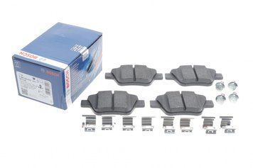 Колодки тормозные (задние) Audi A3/Skoda Octavia/SuperB/Yeti/VW Caddy/Touran/Golf/Passat B7/B8 04-(к-кт) 0 986 494 643 фото