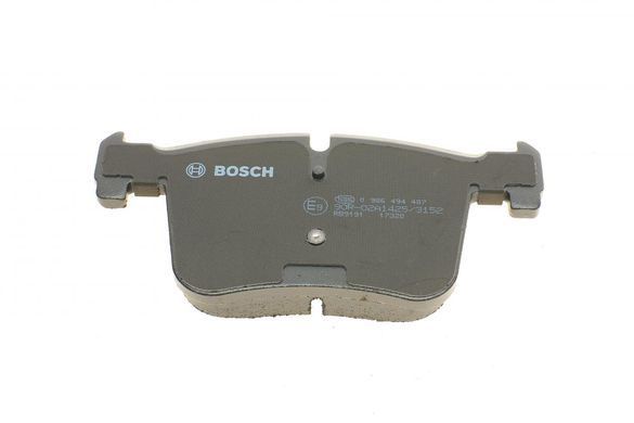 Колодки тормозные (передние) BMW 1 (F20-21)/2 (F22/F87/F45-46)/3 (F30-31/F34/F80)/4 (F32/F36)/X3 11- 0 986 494 487 фото