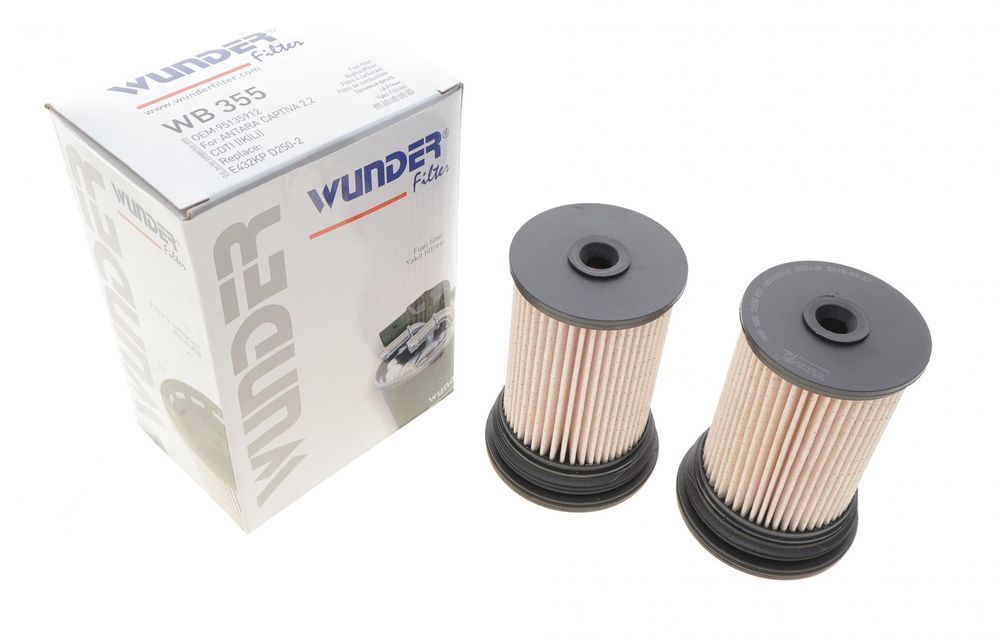Фильтр топливный Chevrolet Captiva 2.2 CDTi 10- (Wunder WB 355) WB 355 фото