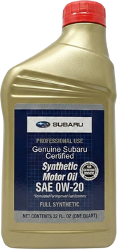 Моторное масло Subaru 0W20 0,946 л (SOA427V1310) SOA427V1310 фото