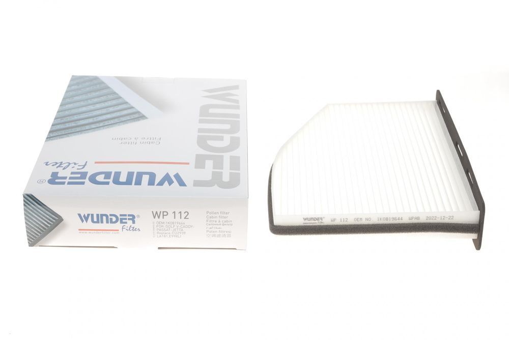 Фільтр салону VW Caddy 1.9TDI 03- (Wunder WP 112) WP 112 фото