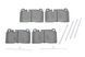 Колодки тормозные (передние) Audi A6/A7 10-18/Q5 08-17/Porsche Macan 14- 0 986 494 694 фото 2