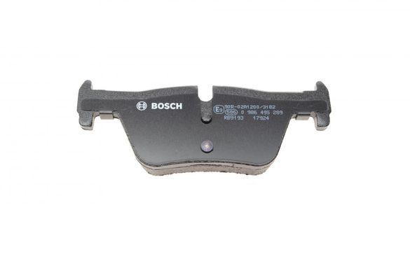Колодки тормозные (задние) BMW 1 (F20-21)/2 (F22-23/F45)/3 (F30/F34/F80) 11- B47/B48//N13/N20/N47 0 986 495 289 фото