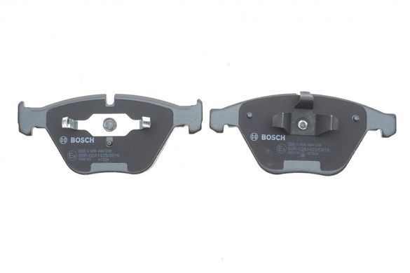 Колодки тормозные (передние) BMW 3 (E90/E91/E92/E93) 04-13/X1 (E84) 09-15/Z4 (E89) 09-16 0 986 494 036 фото
