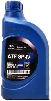 Масло трансмиссионное Hyundai / Kia ATF SP-IV (04500-00115) 0450000115 фото