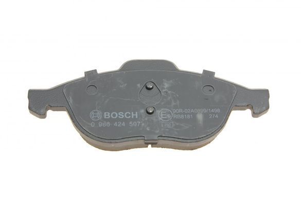 Колодки гальмівні (передні) Alfa Romeo 147/156/Lancia Lybra 97-06 (Lucas-Girling) (з датчиками) 0 986 424 507 фото