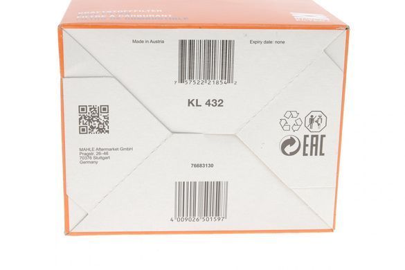 Фильтр топливный Renault Megane/Scenic II 1.5 dCi 02- (KNECHT KL 432) KNECHT KL 432 фото