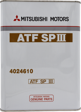 Трансмиссионное масло Mitsubishi ATF SP III 4 л (4024610) 4024610 фото
