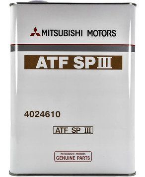 Трансмиссионное масло Mitsubishi ATF SP III 4 л (4024610) 4024610 фото