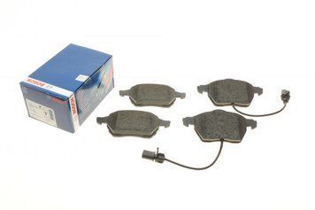 Колодки тормозные (передние) Audi A4/A6/Skoda Superb/VW Passat 1.9TDI/2.5TDI 96-(с датчиками)(ATE) 0 986 494 050 фото