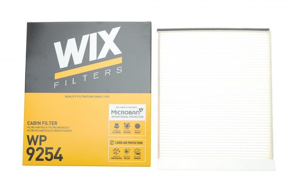 Фильтр салона Chevrolet Aveo (T250 / T255) 06- (WIX WP9254) WIX WP9254 фото