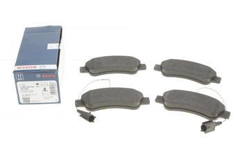 Колодки тормозные (задние) Citroen Jumper/Fiat Ducato/Peugeot Boxer 06- (+датчики) 0 986 494 994 фото
