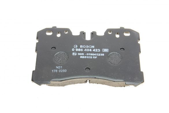 Колодки тормозные (передние) Lexus LS 06- 0 986 494 423 фото
