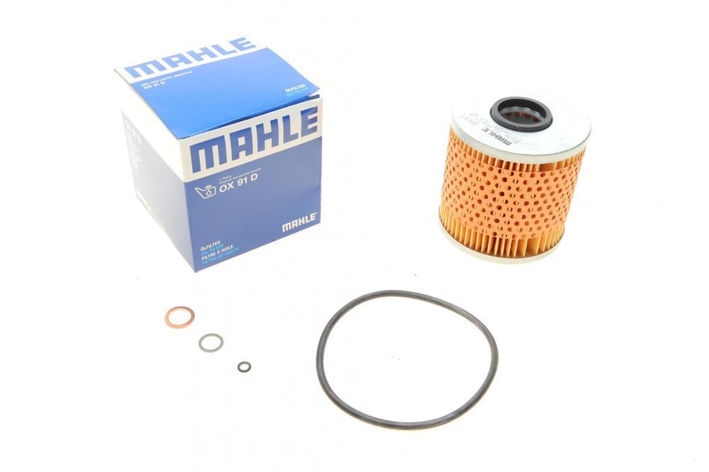 Фільтр масляний BMW 3 (E30/36)/5 (E34) 1.6/1.8i 87- (M40/M43) (MAHLE OX 91D) MAHLE OX 91D фото