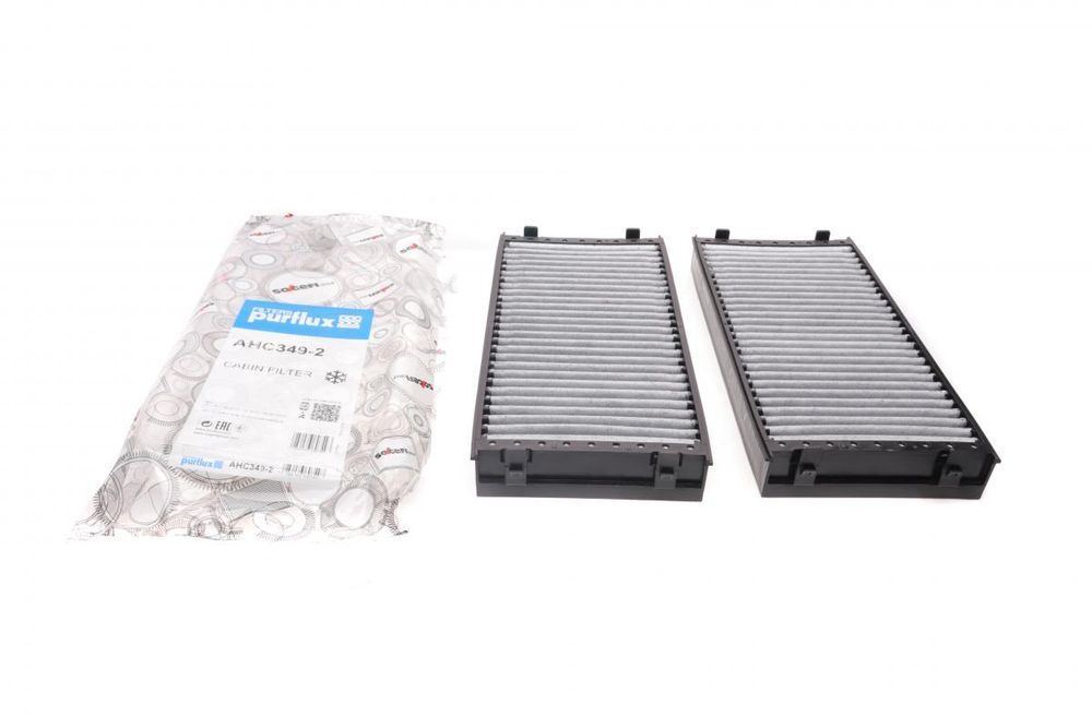 Фильтр салона BMW X5 (E70/F15)/X6 (E71/E72) 2.0-4.8 07-(угольный) (Purflux AHC349-2) AHC349-2 фото