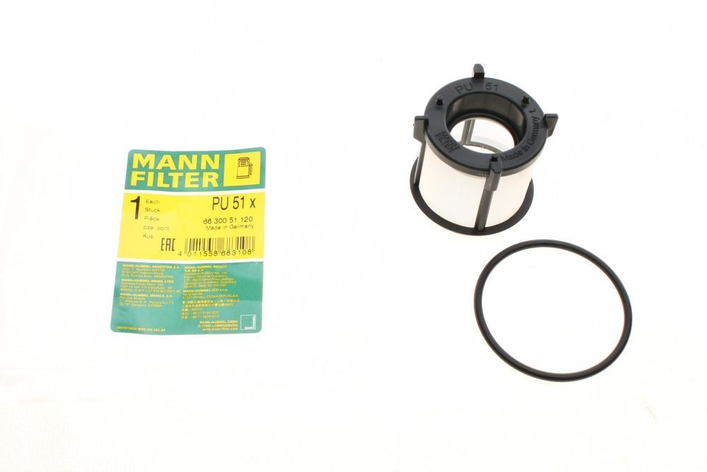 Фільтр паливний Mercedes Atego 98-/Axor 02-/Actros 96- 4.3D-7.2D OM904/906/902/900/924 (MANN PU 51 X) PU 51 X фото