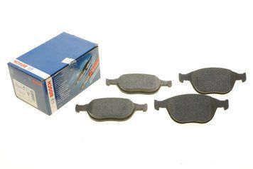 Колодки гальмівні (передні) Ford Connect 02-13/Fiesta/Puma 95-03/Focus 02-04/Ka 01-08 0 986 495 066 фото