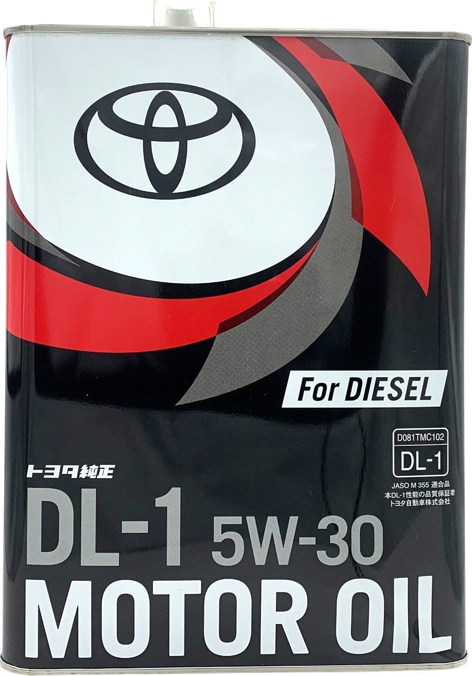 Дизельне моторне масло Toyota Diesel Oil DL-1 5W-30 4 л (08883