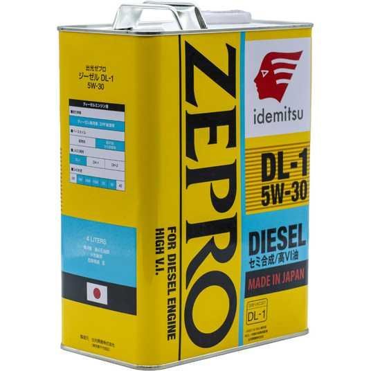Купить Моторное масло IDEMITSU ZEPRO DIESEL DL-1 5W30 4л 2156041 в