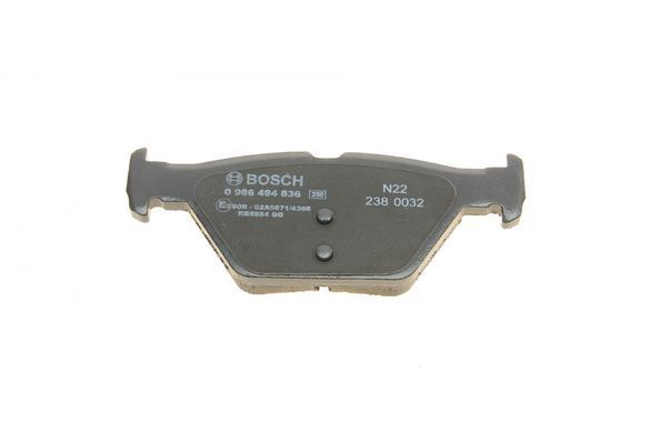 Тормозные колодки (задние) Subaru Impreza 16-/Outback 15-/Legacy 09-14/Forester 18- 0 986 494 836 фото