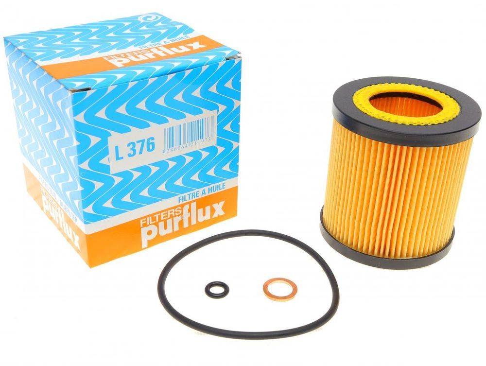 Фильтр масляный BMW (E90/E91) 05- (Purflux L376) L376 фото