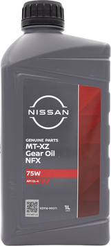 Олива трансмісійна Nissan MT-XZ Gear Oil  NFX 75W 1 л (KE916-99071) KE91699071 фото