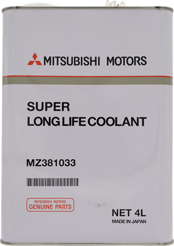 Оригинальный концентрат антифриза Mitsubishi Super Long Life Coolant 4 л (MZ381033) MZ381033 фото