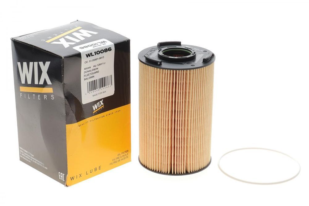 Фильтр масляный Man Lions / TGS 10.5-12.5 06- (WIX WL10086) WIX WL10086 фото