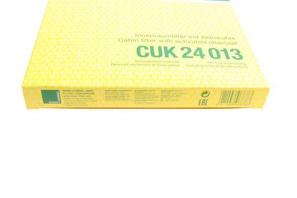 Фільтр салону Hyundai Elantra 06-/i20/i30 12-/Creta 16-/Kia Ceed/Carens/Cerato 12- (вугільний) (MANN CUK 24 013) CUK 24 013 фото