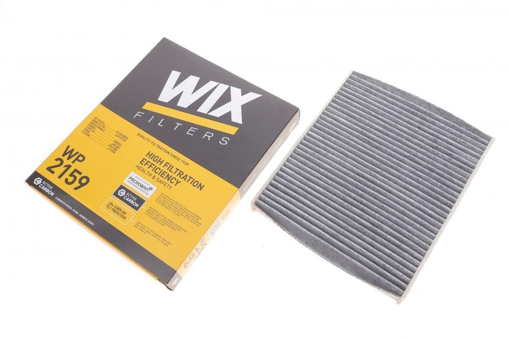 Фільтр салону Lexus ES / RX / UX / Toyota C-HR / Corolla / Hilux VIII / Prius / Rav4 1.2-3.5H 15- (вугільний) (WIX WP2159) WIX WP2159 фото