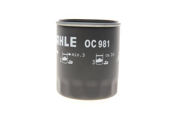 Фильтр масляный Toyota Hilux III/IV 2.8/3.0D 05- (MAHLE OC 981) MAHLE OC 981 фото