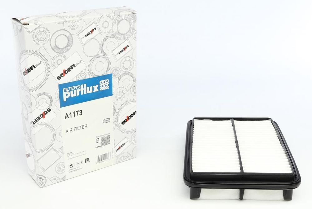 Фильтр воздушный Hyundai Santa Fe I 2.0CRDI/2.7V6 01-09 (Purflux A1173) A1173 фото