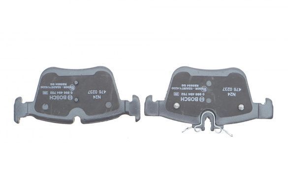 Колодки гальмівні (задні) Mercedes C-class (W205/S205/C205/A205) 13- (з датчиком) 0 986 494 752 фото