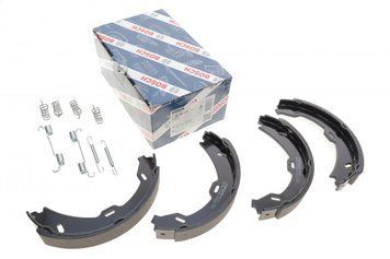 Колодки ручника Mercedes S-class (W220)/CL-class (C215) 98- (180x25) (к-кт) 0 986 487 724 фото