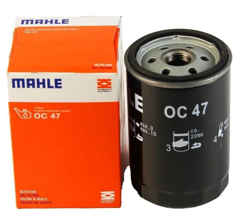 Фильтр масляный VW Golf I/II/III/Passat -96/Audi 80/100 -94/A6 -97 (MAHLE OC 47) MAHLE OC 47 фото